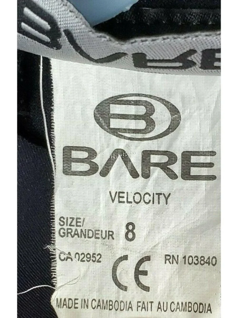Bare Velocity Wetsuit Size 8 Black Surf Scuba Dive Ocean 2MM Progressive Stretch